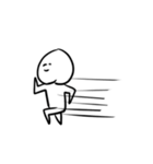 神妙な桃（個別スタンプ：21）