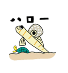 カメさんとうみのなかまたち（個別スタンプ：5）