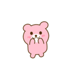 PinkKuma2（個別スタンプ：1）