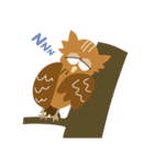 シマフクロウ フクちゃんの北海道弁（個別スタンプ：2）