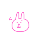 うさぎの返事（個別スタンプ：7）