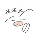 まゆげフレンズ4 - ドアップ顔（個別スタンプ：23）