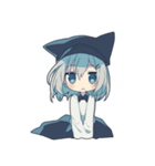 ネコミミキャスケット（個別スタンプ：7）