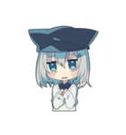 ネコミミキャスケット（個別スタンプ：13）