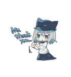 ネコミミキャスケット（個別スタンプ：23）