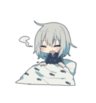ネコミミキャスケット（個別スタンプ：24）