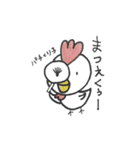 へたカワ手書きアニマル（個別スタンプ：1）