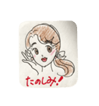 80’s Girl 2（個別スタンプ：3）