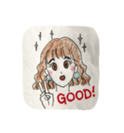 80’s Girl 2（個別スタンプ：16）