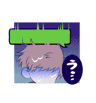 いろいろな気持ち1（あ〜み）（個別スタンプ：3）