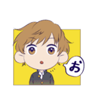 いろいろな気持ち1（あ〜み）（個別スタンプ：5）