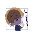 いろいろな気持ち1（あ〜み）（個別スタンプ：12）