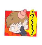いろいろな気持ち1（あ〜み）（個別スタンプ：18）
