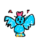 LITTLE BLUE BIRD（個別スタンプ：4）