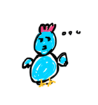 LITTLE BLUE BIRD（個別スタンプ：9）
