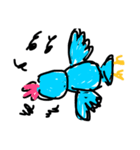 LITTLE BLUE BIRD（個別スタンプ：11）