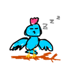 LITTLE BLUE BIRD（個別スタンプ：12）