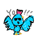 LITTLE BLUE BIRD（個別スタンプ：13）