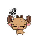 Q deer-Maybe（個別スタンプ：5）