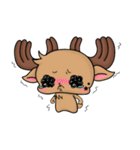 Q deer-Maybe（個別スタンプ：11）