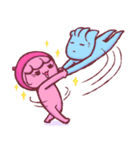 Pink and Blue - Daily Love（個別スタンプ：12）