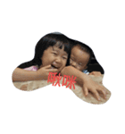 4 little children（個別スタンプ：4）