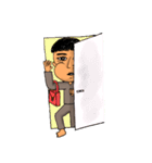 すましがお まさる君（個別スタンプ：14）
