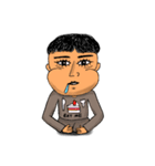 すましがお まさる君（個別スタンプ：34）