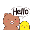 Bear 4 (English)（個別スタンプ：4）