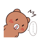 Bear 4 (English)（個別スタンプ：28）