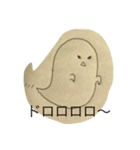 Black and white ghost（個別スタンプ：3）