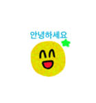 スマイル韓国語（個別スタンプ：3）