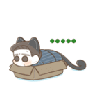 仲良し猫ちゃんず（個別スタンプ：4）
