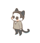 仲良し猫ちゃんず（個別スタンプ：6）