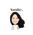 Smile by JenjI.（個別スタンプ：9）