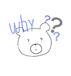 くまのぺっぺ（個別スタンプ：8）