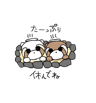ミニミニサイズなレッサーパンダたち☆（個別スタンプ：5）