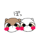 ミニミニサイズなレッサーパンダたち☆（個別スタンプ：12）