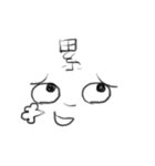 Too lazy to type any words（個別スタンプ：6）