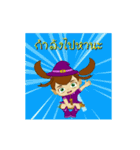 Little Witch Witcheya (Thai Language)（個別スタンプ：1）