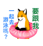 フォックスと友達の日々❸（個別スタンプ：23）
