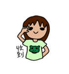 Abby painted the world - myself（個別スタンプ：5）