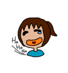 Abby painted the world - myself（個別スタンプ：9）