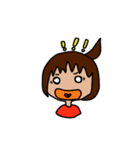 Abby painted the world - myself（個別スタンプ：12）