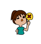 Abby painted the world - myself（個別スタンプ：15）