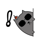 Grey Cool Cat（個別スタンプ：13）