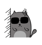 Grey Cool Cat（個別スタンプ：15）