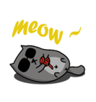 Grey Cool Cat（個別スタンプ：26）
