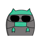 Grey Cool Cat（個別スタンプ：29）
