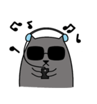 Grey Cool Cat（個別スタンプ：36）